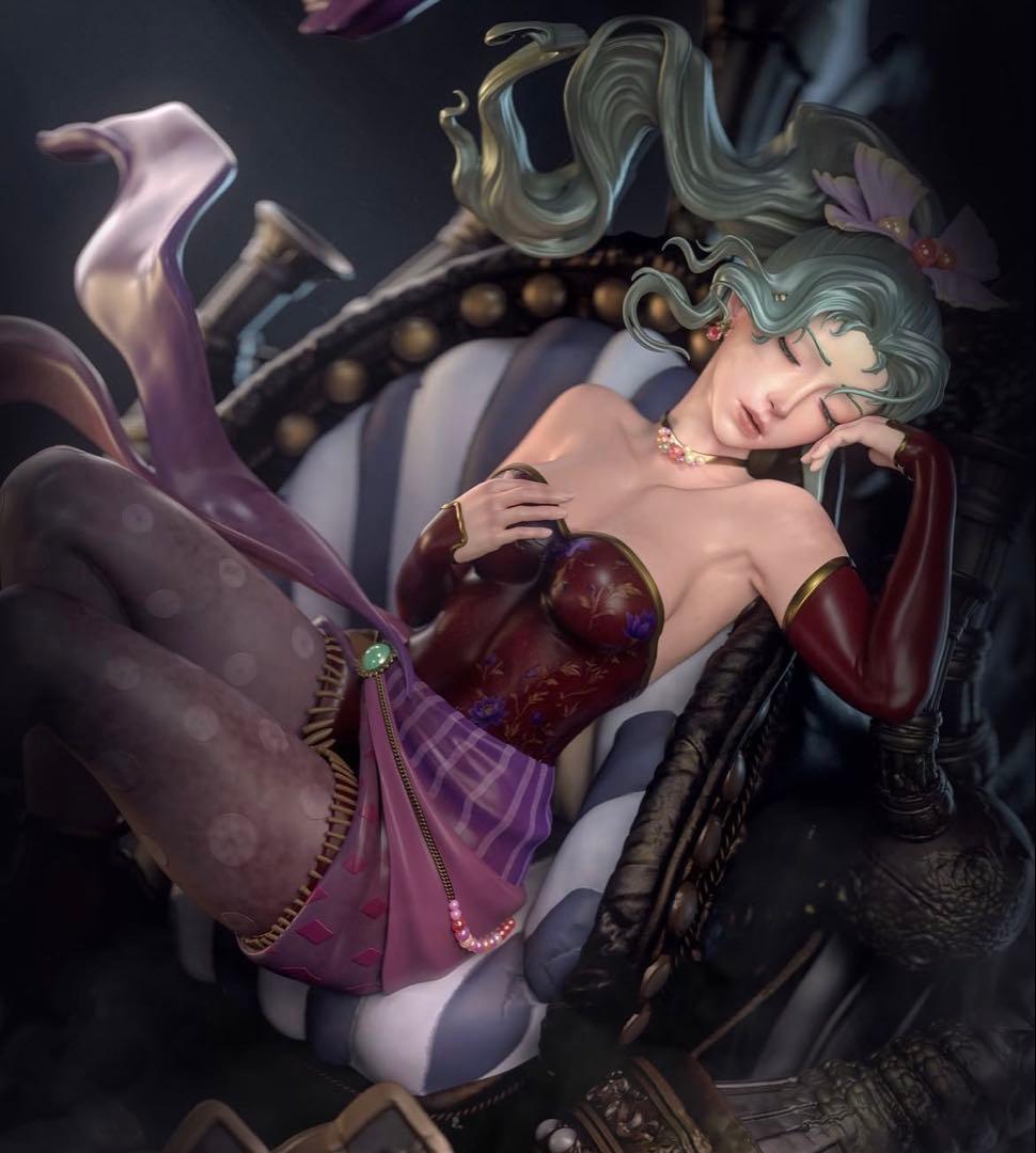 ティナ　ファイナルファンタジー6 FF6 レジン　未塗装未組立　ガレージキット