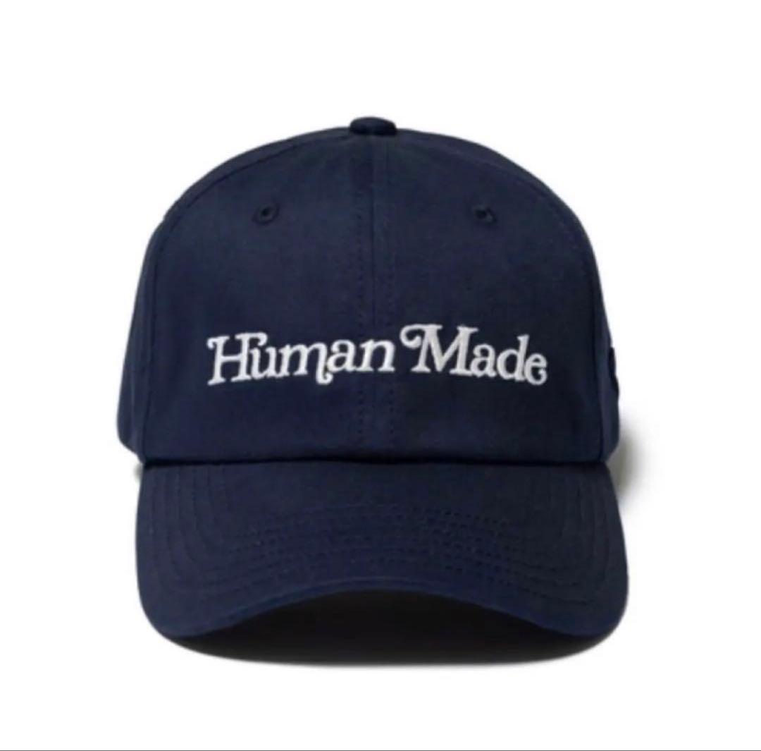 ゆ*き様 Human Made×GIRLS DON'T CRY キャップ　ネイビ