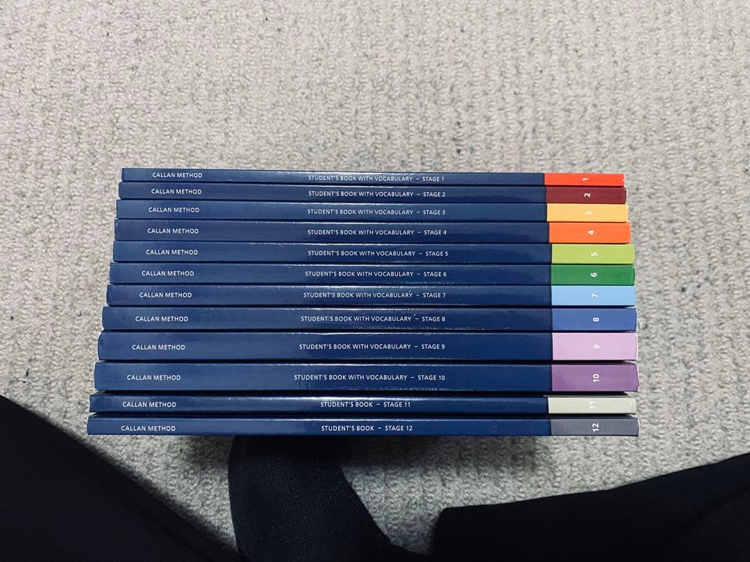 カラン　CALLAN METHOD 学生用テキストブック 全12巻
