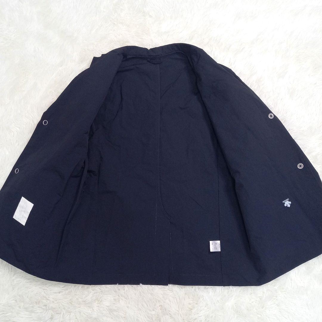 DESCENTE PAUSE デサント テーラードジャケット ネイビー Oサイズ
