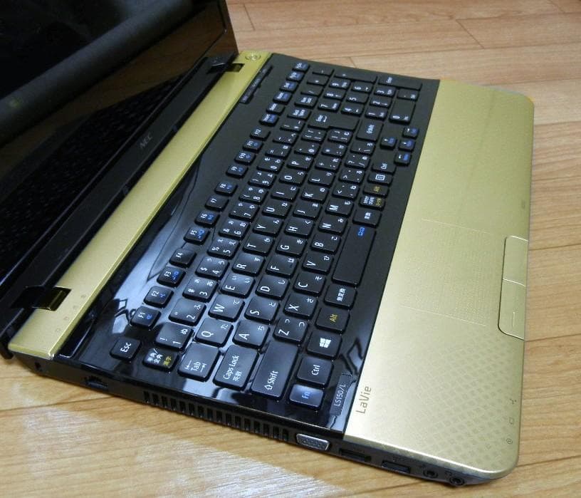 Corei3　SSD メモ８G オフィス付　NEC LaVie ノートパソコン