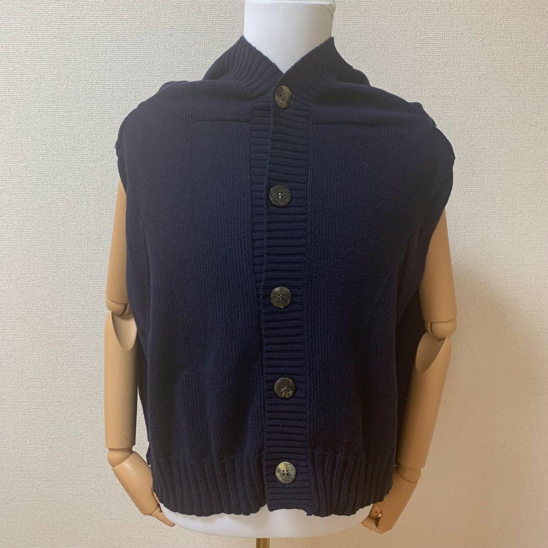 JUNYA WATANABE COMME des GARCON ニットベスト　紺