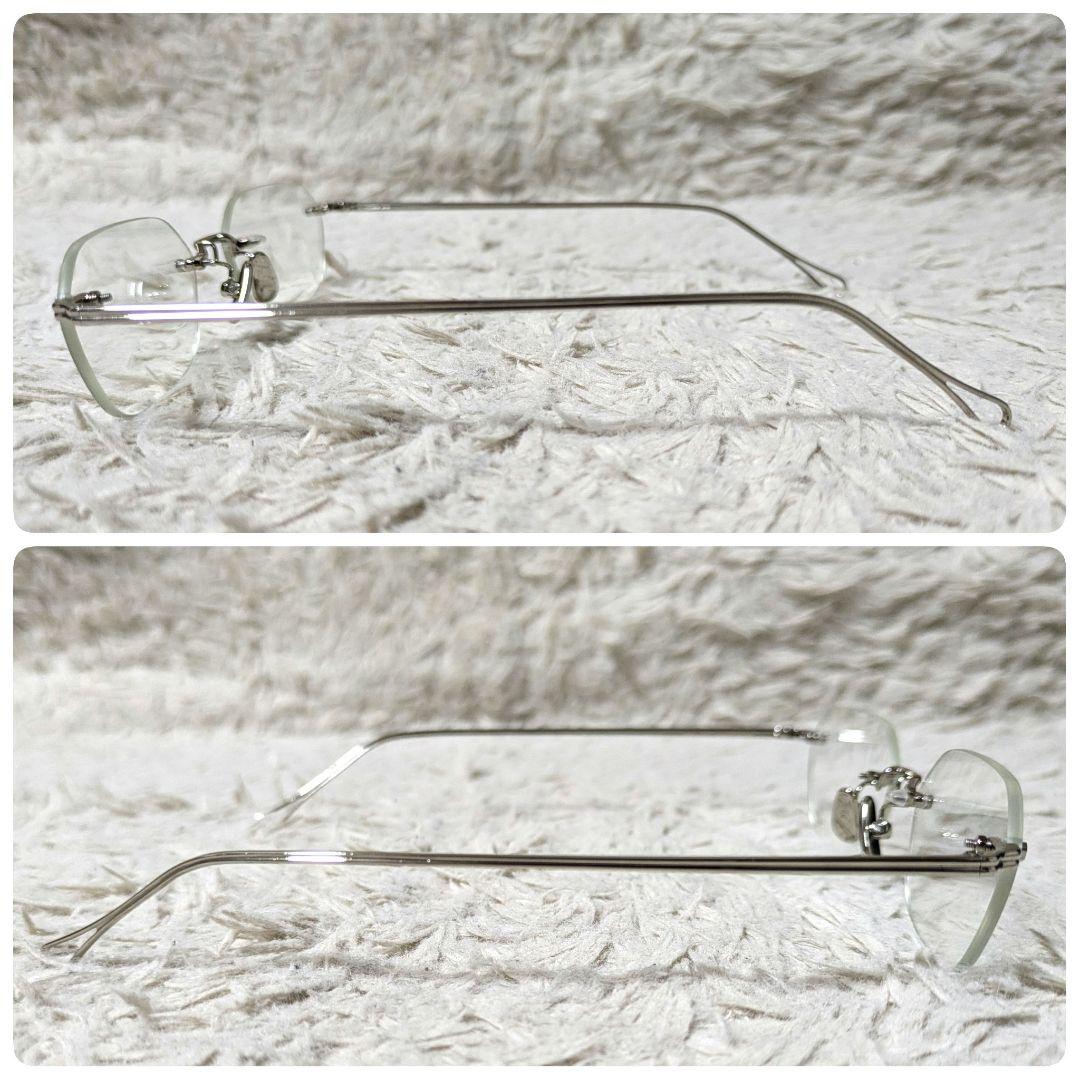 良品 付属品完備 近年モデル A.D.S.R VATH 03 リムレス 度なし
