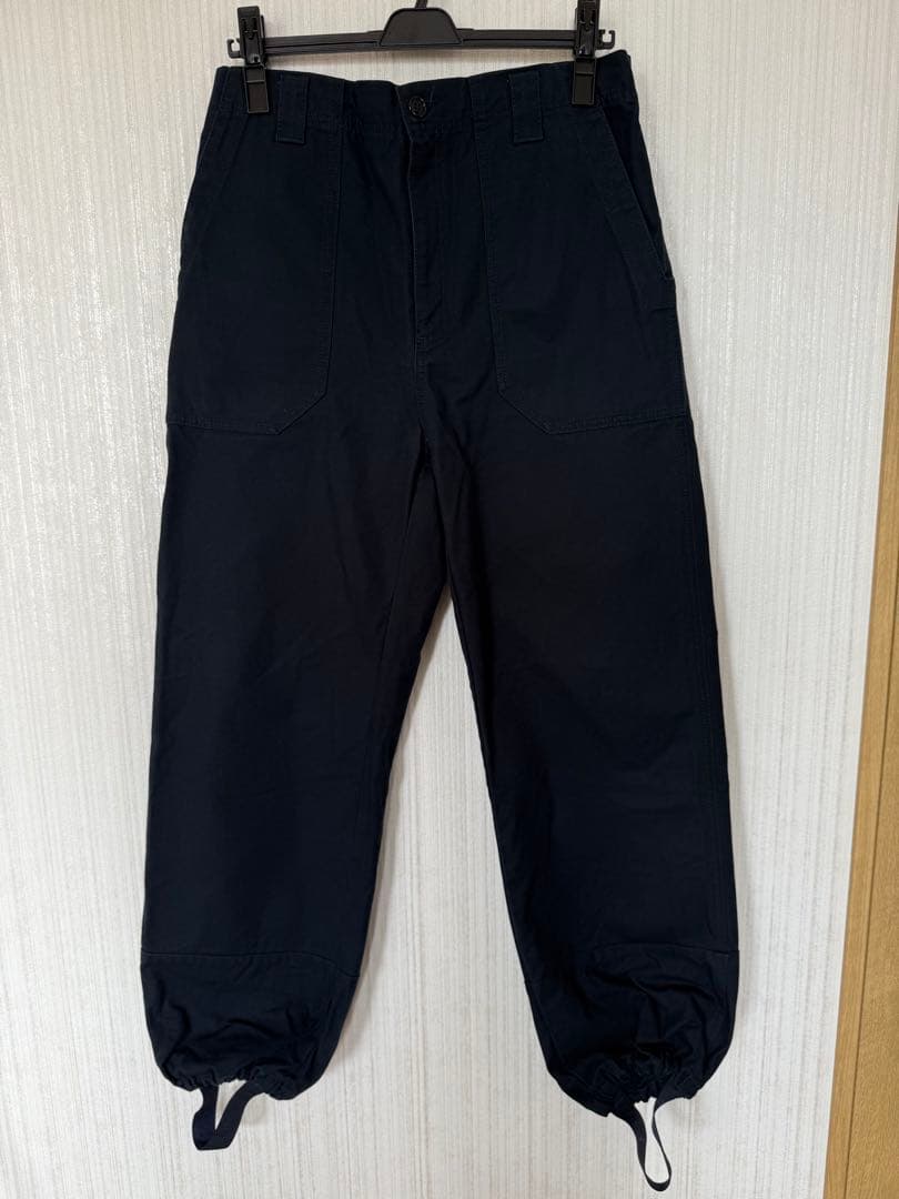 カプリコ垢【美品】GUCCI LOGO PATCH LOOSE PANT
