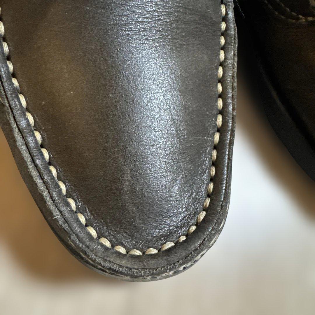 Paraboot Cousu Mainブラックモカシン