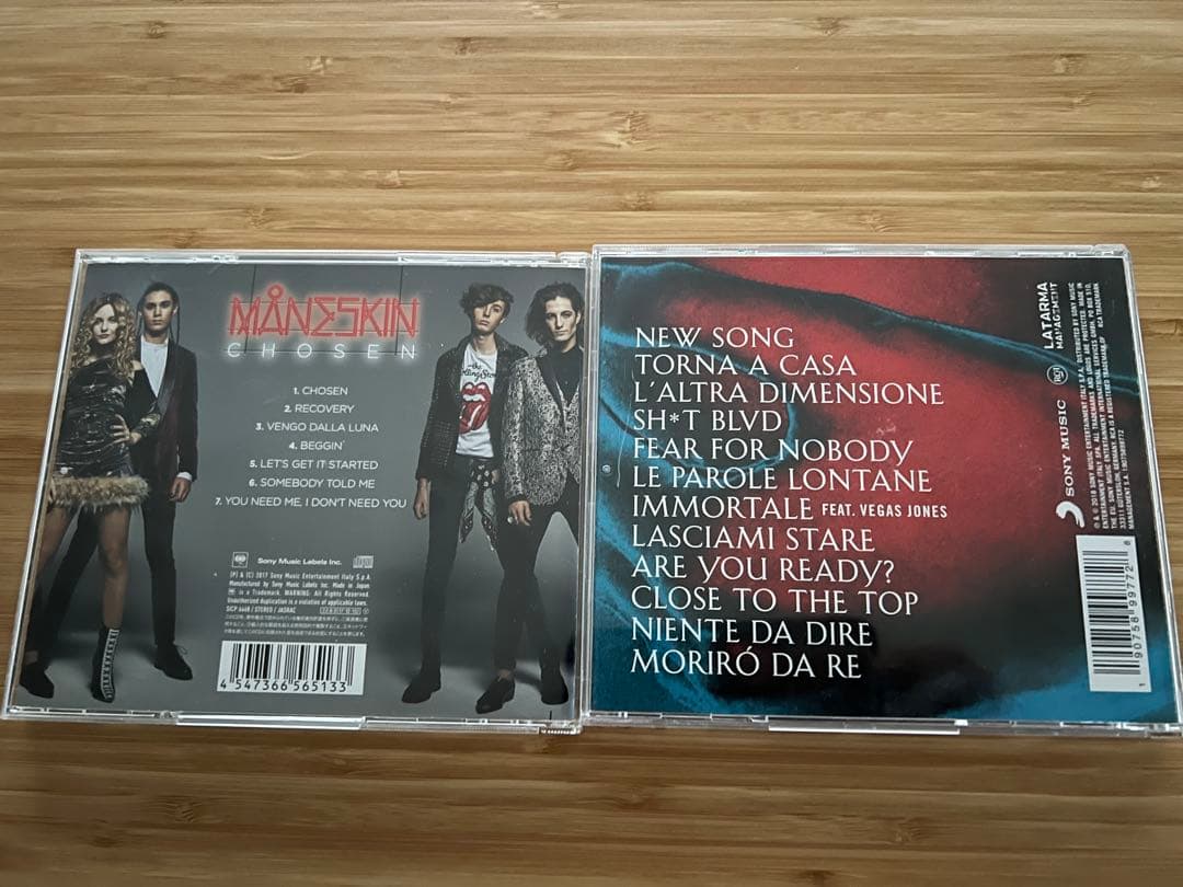 マネスキン人気アルバム CD 4枚