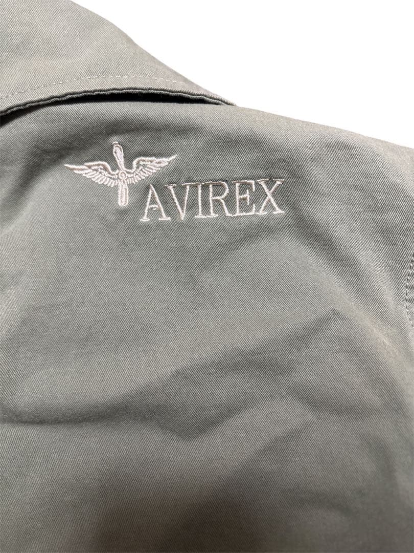 AVIREX Belle オリーブグリーンジャケット Fサイズ美品　一回着用