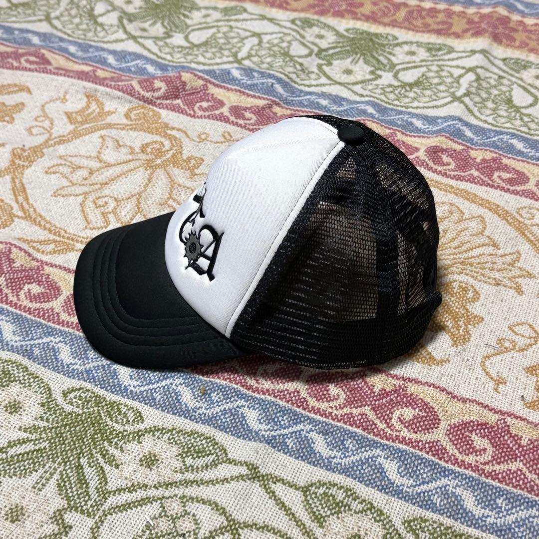 IDEASWAM キャップ 黒 Head Shot Trucker Cap