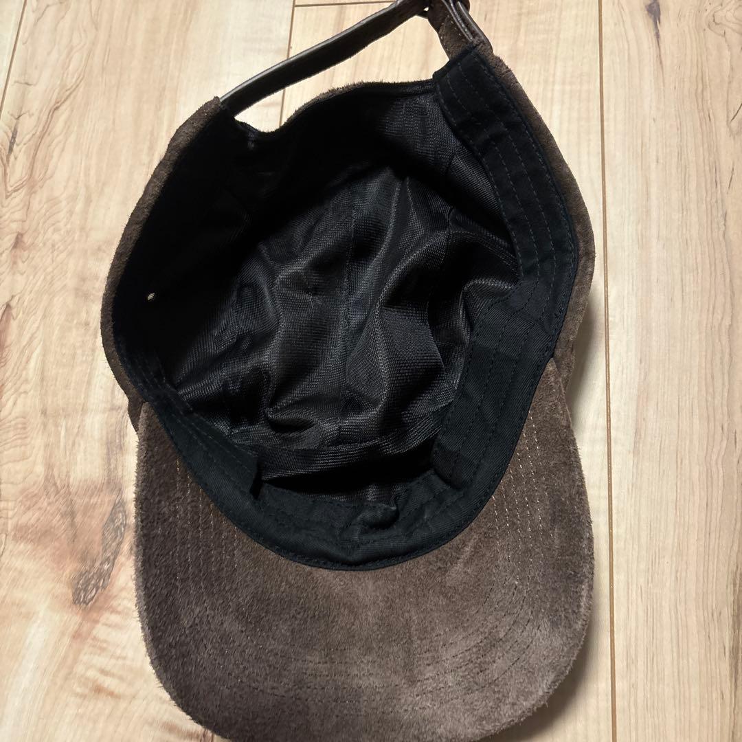 帽子 Supreme suede camp CAP BROWN