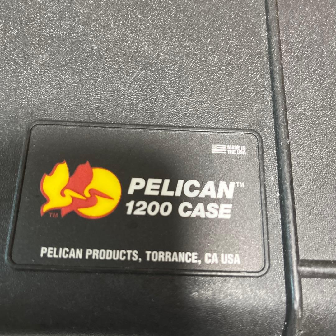 値下げ! Pelican 1200 CASE 防水ケース (ブラック)